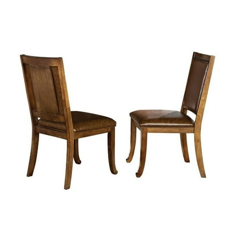 Steve Silver Ashbrook Dining Chair In Oak Set Of 2 Steve Silver Ashbrook Dining Chair In Oak Set Of 2