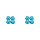 thumbnail image 2 of Vogacara 4 unids/pack tuercas de rueda de aleación de aluminio tapacubos a prueba de polvo tapa de rueda tapas resistentes al desgaste tuercas buen Azul claro 2piezas Vogacara  CBP376240, 2 of 5