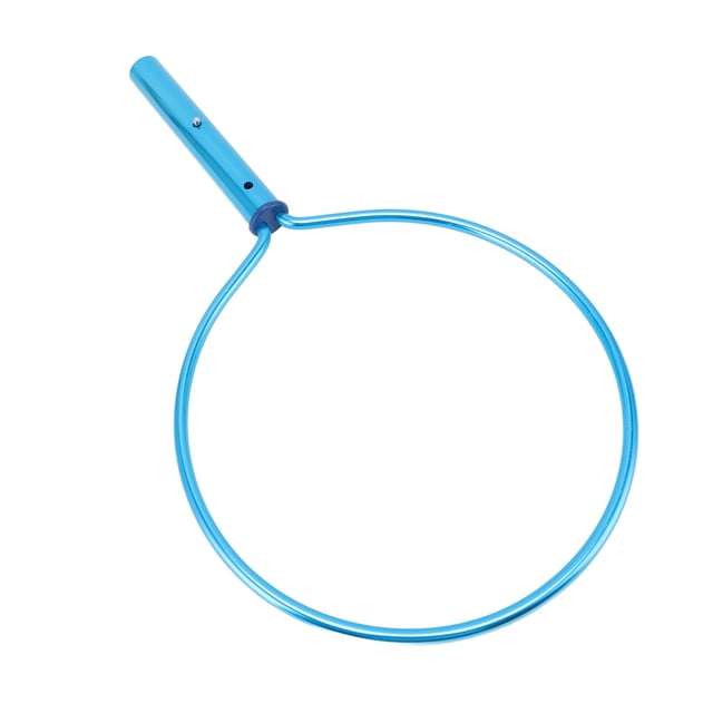Pool Emergency Hook, Multipurpose Flexible Swimming Pool Emergency Hook Blue Plated Aluminium Alloy for Swimming Pool