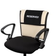 thumbnail image 2 of Aspire Reserved Chair Covers with Elastic, Stretchable Reserved Seating Signs for Recliner Chair, Sofa Reserved Headrest Cover, 2 of 4