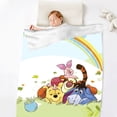 thumbnail image 5 of Winnie the Pooh Blanket Super Soft Blanket Throw Blanket Warm Cozy Flannel Sofa Bed Blanket Outing Travel Blanket for Baby Kids Adults 32"x47", 5 of 10
