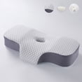 thumbnail image 1 of Dsscvnef Ergonomics Pillow Multifunctional Deep Sleep Special Neck Pillow Adjustable Traction Pillow Memory Pillow Pillowcases Percale Kids Pillowcases Standard, 1 of 7
