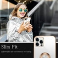 thumbnail image 5 of Compatible with iPhone 14 Pro Max Case with Ring Holder Silicone Protective Cover Magnetic Kickstand Shockproof Folding iPhone14 ProMax Case Soft TPU Bumper, 5 of 18