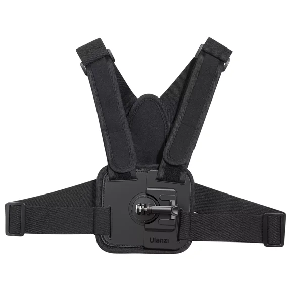 Ulanzi CM028 Chest Mount Harness Strap Holder Clip – Hands-Free Action Camera Mount for GoPro & Smartphones