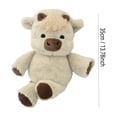 thumbnail image 3 of Creative Running Cow Plush Toy, Soft Standing Doll With Hilarious Sprint Posture, Playful Companion For All Ages & S, 3 of 5