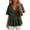 Army Green-1, variant on Cute Tops for Women Summer V Neck Pleated Swing T-Shirt Casual Babydoll Peplum Tops Flowy Loose Fit Linen Tee Shirts