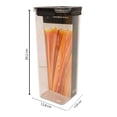 thumbnail image 3 of Contenedor Tritan Home Trends de Plástico Cuadrado 2.7 Litros, 3 of 4