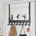 thumbnail image 1 of Over the Door Hanging Hooks Heavy Duty Hanging Hooks for Door Storage Management, 1 of 6