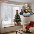 thumbnail image 2 of Metal Hanging Christmas Tree - Shaped Wind Decorations - Elegant Garden Spinners with Festive Patterns for Yard and Holiday Decor, 2 of 7