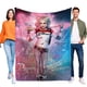thumbnail image 1 of Harley Quinn anti-pilling, suave, ligera, esponjosa y acogedora de lujo para hogar y cocina – Perfecta para niños y adultos,100X130cm, 1 of 6