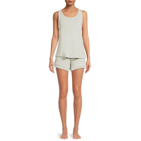 

Sealy Sleepwear Women s Cami Top and Shorts Set 2-Piece