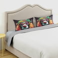 thumbnail image 5 of GZHJMY Satin Pillowcase for Hair and Skin, Cute Dog Cooling Pillow Case with Envelope Closure Soft Breathable Silk Satin Pillow Cover for Sleeping Standard Size 26x20 in Home Decor, 5 of 7