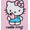 Hello Kitty, variant on Squish Squad Girls Short Sleeve Graphic T-Shirt, Sizes 4-16