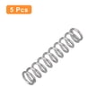 thumbnail image 3 of Uxcell 5Pcs Wire Diameter 0.039", OD 0.28", Free Length 1.18" 304 Stainless Steel Coil Mechanical Compressed Spring, 3 of 7