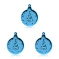 thumbnail image 3 of Molde de resina de silicona Wosthever para Navidad decoraciones antiadherentes flexibles, 3 of 6