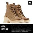 thumbnail image 3 of Sorel Women's Hi-Line Heel Lace Boots - Umber, Ceramic - Size 8, 3 of 6