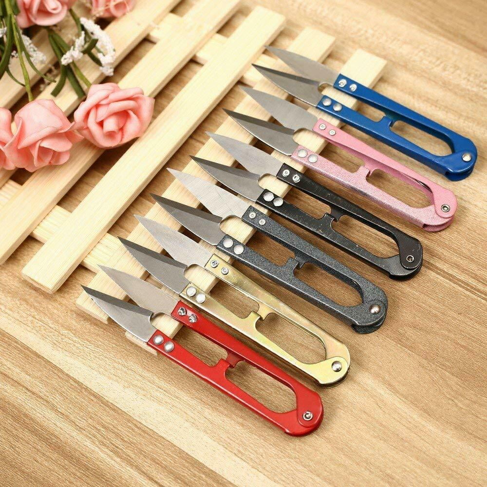 5Pcs Embroidery Sewing Snips Thread Cutter Scissors Nipper Thrum Yarn