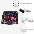 thumbnail image 6 of Kll Dancing Skeletons Floral Garden Men'S Cotton Boxer Briefs Underwear-Large, 6 of 9