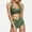 Army Green, variant on Women's Swimsuits Curvy Womens Bathing Suit Tummy Control Push Up High Waist Solid Color Plus Size Spaghetti Strap Sports Slim Fit Women's Bikini Swimsuits Summer Holiday