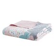 thumbnail image 3 of Urban Habitat Kids Cloud Full/Queen Bedding For Girls Quilt Set - Pink , Geometric, Unicorn &ndash; 5 Piece Kids Girls Quilts &ndash; 100% Cotton Quilt Sets Coverlet, 3 of 12