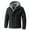 Black, variant on Down Jacket For Men Oversized Fashion Patchwork Thickened Padded Jackets Casual Hooded Warm Loose Fit Winter Jackets Comfy Mens Clothing