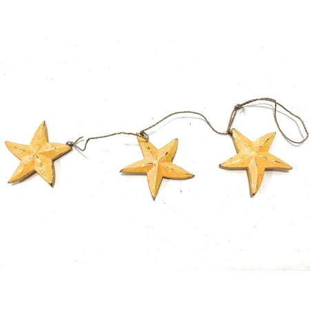- Garland Set of 3 Starfish 12