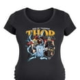 thumbnail image 3 of Marvel Thor - Thunder God - Maternity Scoop Neck Graphic T-Shirt, 3 of 5