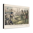 thumbnail image 1 of Canvas Print: General Taylor Never Surrenders: Santa Anna's Messengers Requesting, 1 of 3