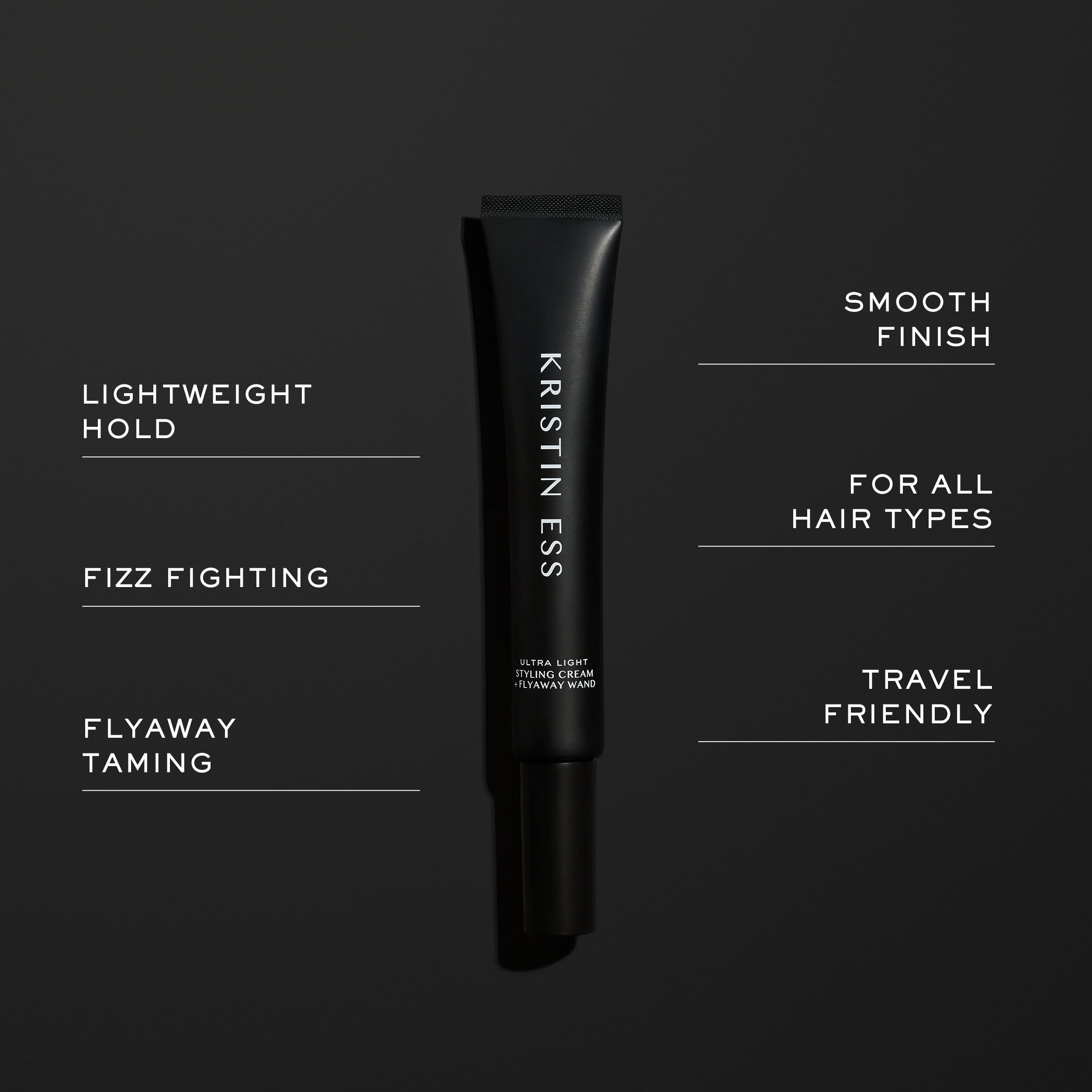 Kristin Ess Anti Frizz + Flyaway Ultra Light Styling Cream & Wand, 6 fl. oz.