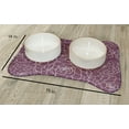 thumbnail image 2 of Simply Daisy Olena Bone Shape Pet Feeding Mat for Dogs, 2 of 3