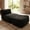 Black, variant on Large Bean Bag Lounger Chair for Adults, Plush Sleeper Chair Filled with High-Resilience Foam, Soft Corduroy Lazy Sofa for Living Room, Bedroom, Balcony (Black)