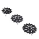 thumbnail image 3 of Greeniant Polea de cambio trasera práctica FOVNO, resistente al desgaste, ligera, guía de anchos, soporte de rueda, guía de volante Ciclismo Negro 16T, 3 of 6
