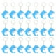 thumbnail image 1 of 21 unids Dibujos animados Dolphin Llaveros Decorativos Dolphin Colgantes PVC Bolsa Colgantes, 1 of 5