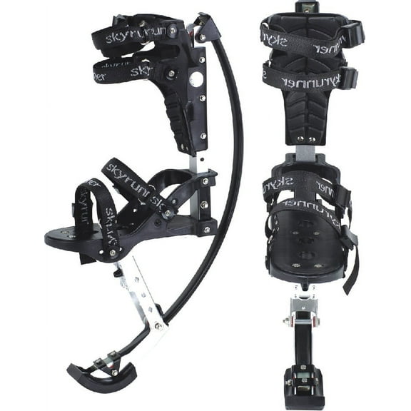 Kids/Child Youth Kangaroo Shoes Jumping Stilts Fitness Exercise (66-110lbs/30~50KG) Black