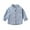 Blue, variant on GYRATEDREAM Toddler Baby Boys' Long Sleeve Shirts Kids Classic Collared Button-Down Tshirt Solid Cotton Top Yellow for 2-9Y