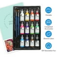 thumbnail image 1 of Juego de pintura para tela de 12 colores, 60 ml cada botella, textil yeacher Pintar, 1 of 8