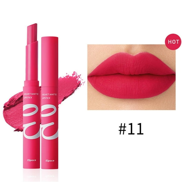 Clearance!DHALL Lip Stain,Lipstick,12 Colors Lipstick, Pigmentation Soft Powder Matte Ultra-thin Lipstick, Not Easy To Stain Cup Color Matte Lipstick,Lipstick for Women