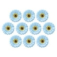 thumbnail image 2 of Clips de Cabello 10 Pcs Soledad Diademas de Flor Artificial Azul, 2 of 10