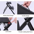thumbnail image 4 of Lineslife Step Ladder 2 Step Folding, Lightweight Portable Small 2 Step Ladder with Sturdy Wide Pedal for Kitchen and Household, Black, 4 of 8