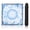 Blue 1, variant on 31.5" Square Mahjong Mat with Carry Bag 0.08in Thick Noise Reduction Foldable Printed Mahjong Table Mat with Nonslip Bottom Rubber Table Cover for Home Card Game