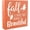 Fall01, variant on Orange Autumn Fall is Proof That Change is Beautiful Sign, Farmhouse Fall Artwork Decor, Fall Thanksgiving Wooden Square Sign Desk Block Signs Home Shelf Office Decoration 5 x 5 Inches