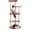 Brown, variant on PAWZ Road 50" Cat Tree 5-Levels Cat Tower for Large Cat Modern Cat Furniture with Scratching Posts Beige