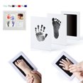 thumbnail image 1 of 2017 Oaker Newborn Baby Handprint or Footprint Inkless-Touch Ink Pad(Black & Blue & Red) New, 1 of 5