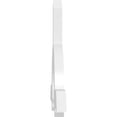 thumbnail image 3 of 48"W x 24"H x 2"D x 4"F, 12/12 Pitch, Ericson Architectural Grade PVC Gable Bracket, 3 of 8