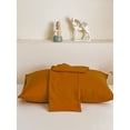 thumbnail image 7 of Move Over Burnt Orange Pillowcases Queen, Soft Washed Microfiber Rust Pillow Cover Set of 2, Solid Pattern, 2 Pack, 7 of 7