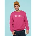 thumbnail image 2 of Unwell Sweatshirt Men -Smartprints Designs, Male 5X-Large, 2 of 4