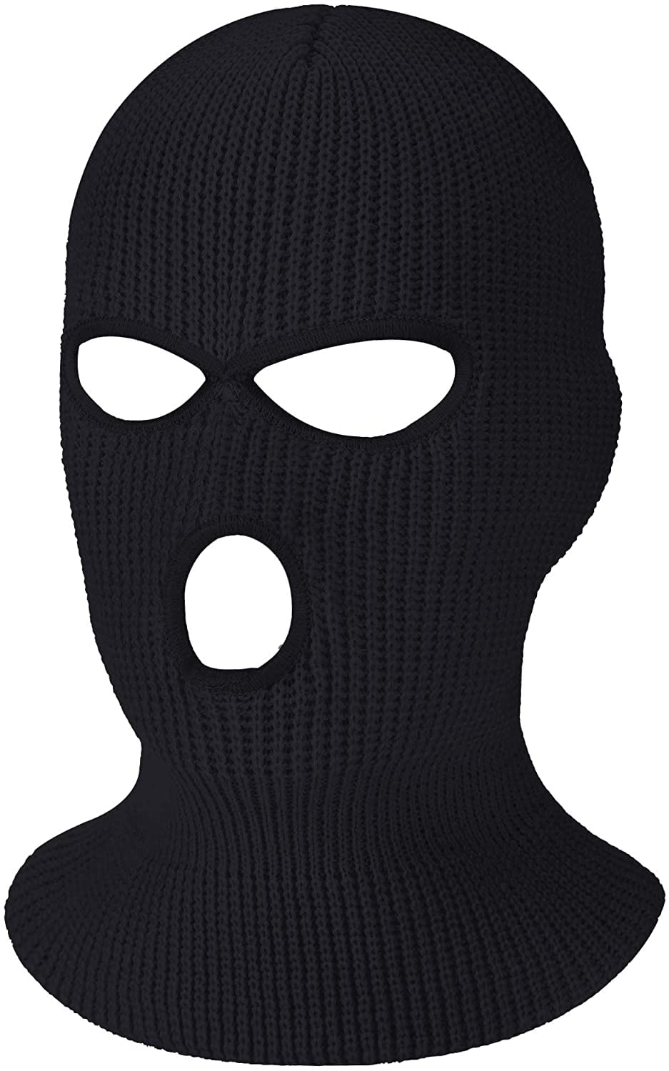 Zukuco 3Hole Knitted Full Face Cover Ski Mask Winter Warm Knit Mask