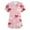 Pink #316, variant on Valentines Day Scrub Tops for Women Plus Size Loose V Neck Cute Love Heart Printed Scrub Shirts Hoilday Short Sleeve Scrubs Medical Nurse Uniform Nursing Workwear with Pockets Light pink 3XL