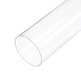 thumbnail image 1 of Unique Bargains 2 Pcs Tuyau Rigide en PVC Transparent 36mm ID x 38mm x 0.5m Tube Rond, 1 of 5