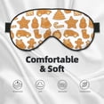 thumbnail image 5 of Uemuo Christmas Elements Pattern Sleep Eye Mask - Light Blocking Sleep Mask Blocking Out Light Perfectly, Soft and Comfortable Night Eye Mask, Eye Blinder, 5 of 7